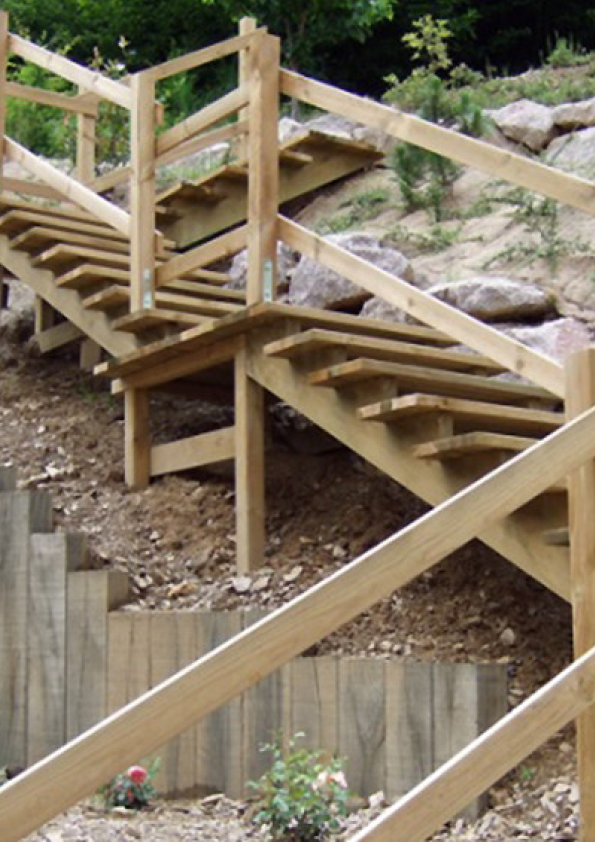 Treppe und Geländer - Die Anleitungen für Holzbau