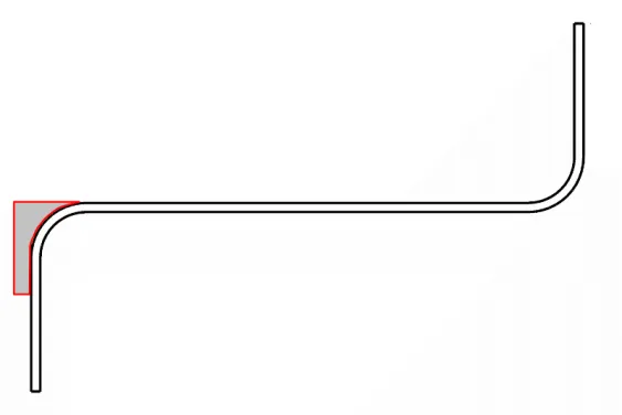10 mm breiter Streifen