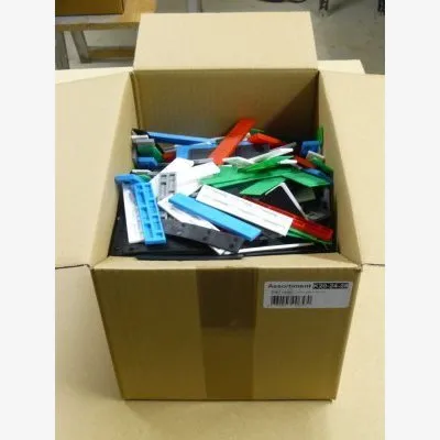 Sortiment mit 1200 Flachkeilen, 28x100 mm (1 bis 6 mm) - Réf. AK28S12