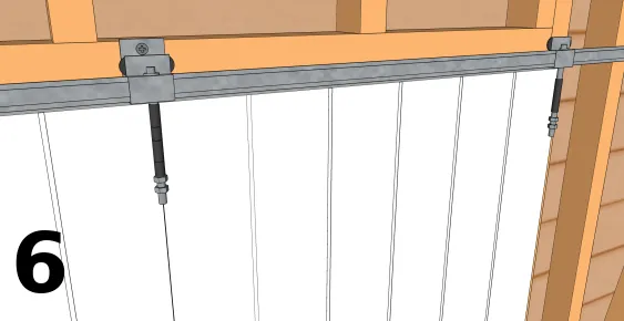 Einbau der Türpaneele