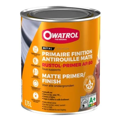 RUSTOL-PRIMER AP.60 : Matte Rostschutzgrundierung und Finish - Réf. 766