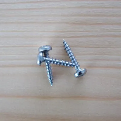 TORX-Rundkopf-Holz- und Paneelschrauben – A2 INOX – GRAU – D4 x L20 zur Befestigung von SUNDIY-Lamellen (Holz und Aluminium)