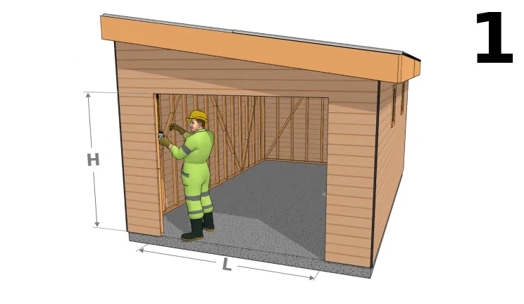 Messen Ihres Garagentoröffners