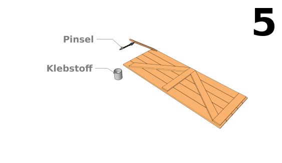 Optionales Kleben