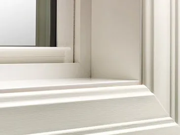 Die Fertigstellungen um die Öffnungen herum