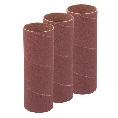 Satz mit 3 Schleifhülsen 140mm - D38mm, 60er-Körnung - Réf. 272823