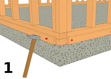 Verlegung der Startleisten