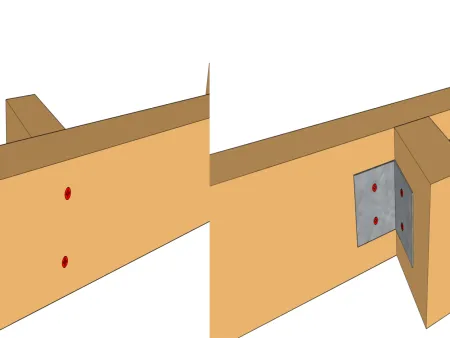 FBB27x : Übliche senkrechte Verbindung