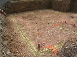 Die Vorbereitung des Fundaments