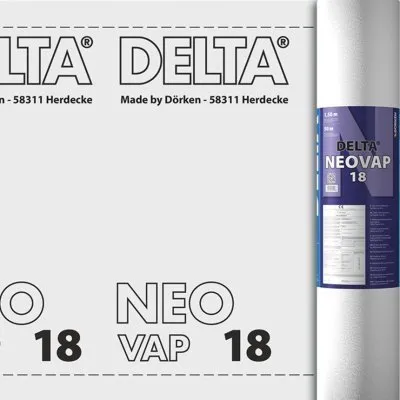 DELTA®-NEOVAP 18 Transluzente Dampfsperre - 1,50 x 50m - VERPACKUNG : Rolle - Réf. 02207454