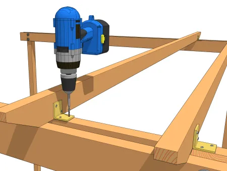 Arten der Sparrenbefestigung