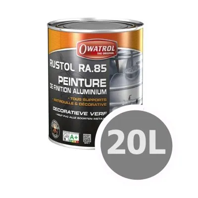 RUSTOL-ALU RA.85 : Aluminium-Decklack (Alle Oberflächen) - Réf. 756