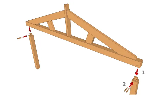 Zapfenverbindung