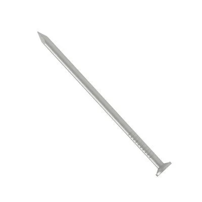 Geriffelte Spitze mit flachem Kopf – galvanisch verzinkter Stahl – SPKEZ1,7X35 – CDT: 1000 Stück - Réf. 74182