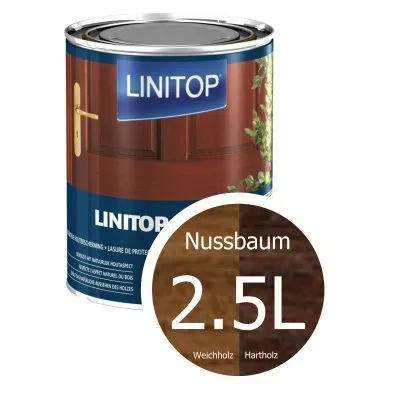 LINITOP CLASSIC : Dekorative Schutzlasur mit hohem Trockensubstanzgehalt. - Réf. L230