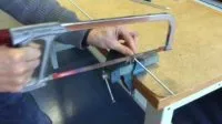 Vorschaubild des Artikels : Die Vorbereitung der Gewindestange