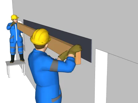 Der Schutz der Wandpfette