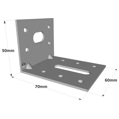 Montagewinkel ohne Rippe - Réf. EA756/2