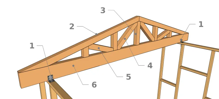 Verstärkter Winkelverbinder