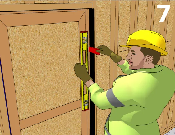 Nivellieren und Ausloten