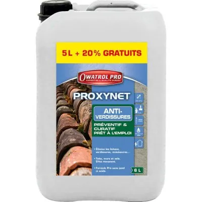 PROXYNET : Gebrauchsfertiges Korrosionsschutzmittel. Präventiv / Kurativ. Remanenter Effekt - Réf. OXPROMOUS6