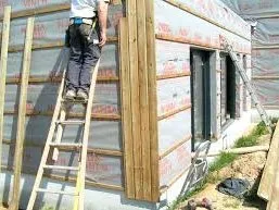 Verlegung von Holzverkleidungen (2/2)