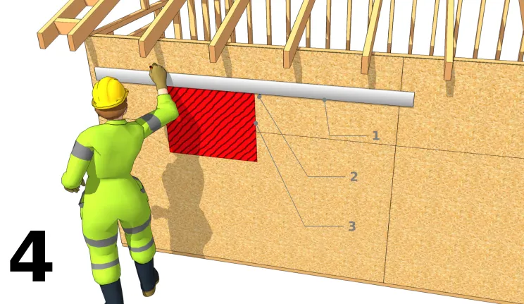 Abgrenzung des Öffnungsbereichs