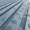 XL-Aluminiumblatt 29 mm, Länge 2m35, RAL7016 strukturiertes Anthrazitgrau