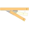 Balkenschuh mit verstellbarem Winkel zwischen 10° und 30° oder zwischen 15° und 30° - Réf. S1030D/38/2