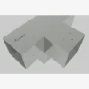 Verbinder 90mm in 4 Richtungen - T-Form