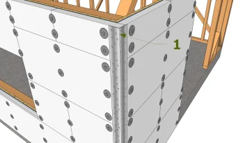 Verstärkung der Enden mit rostfreien Aluminiumprofilen