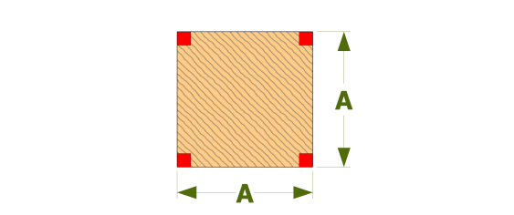 Berechnen der Fläche eines Quadrats